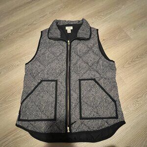 J Crew Factory Herringbone Vest